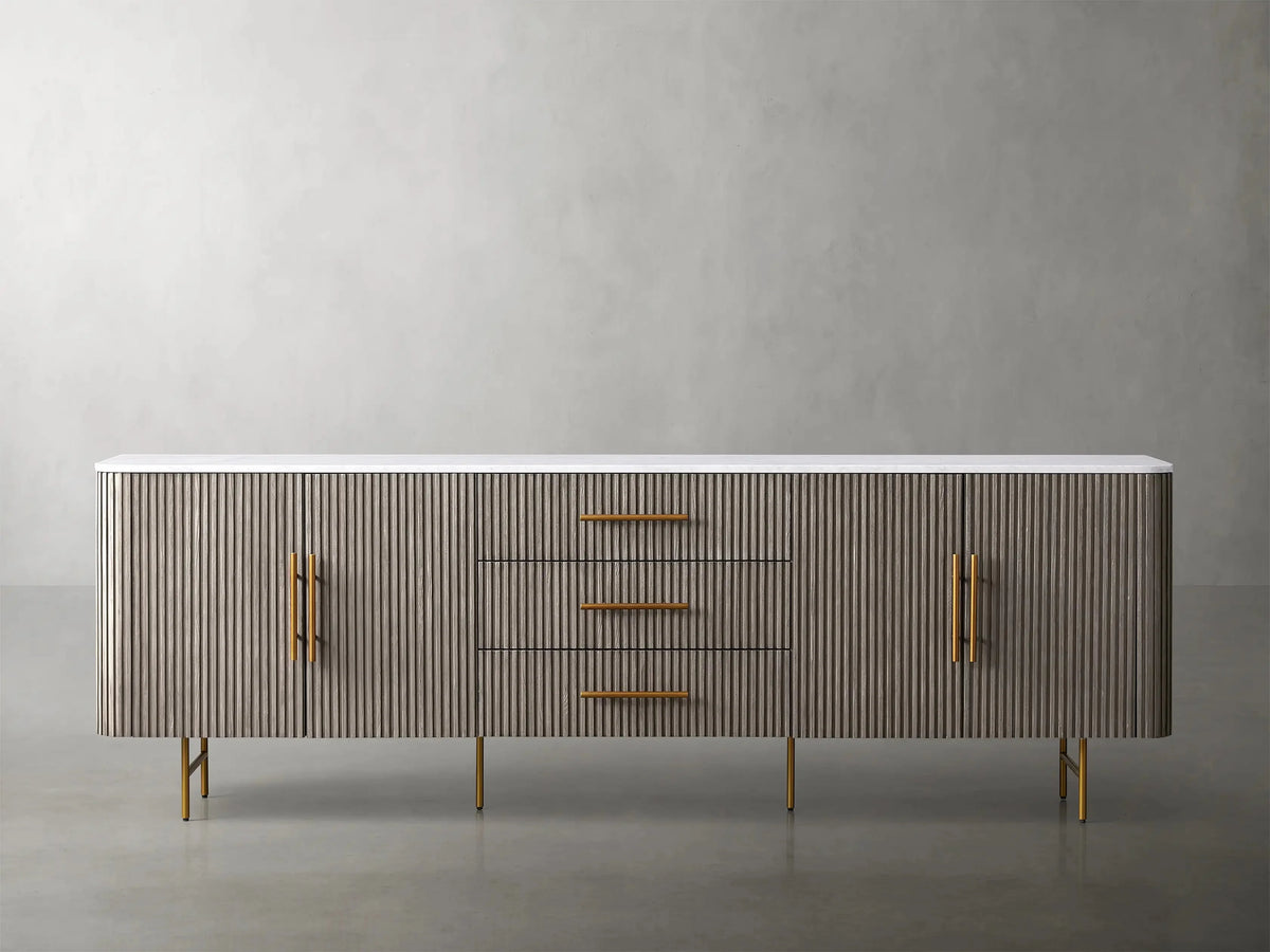 Finnley Sideboard with Drawers-Vancei
