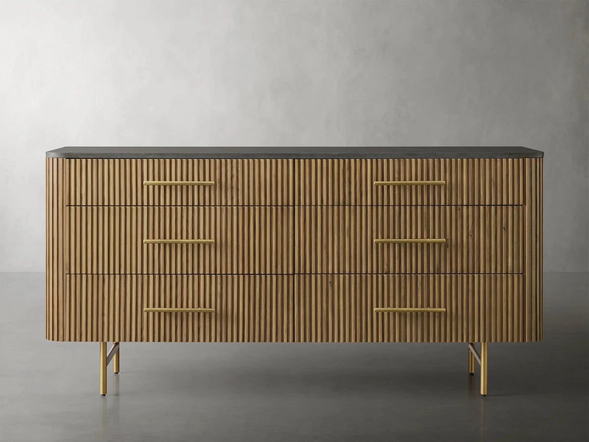 Finnley Six Drawer Dresser-Vancei