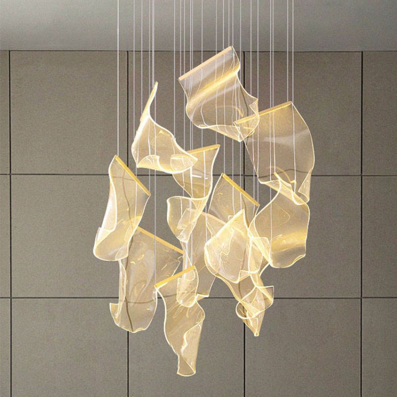 Flame Branch Chandelier Secondary image