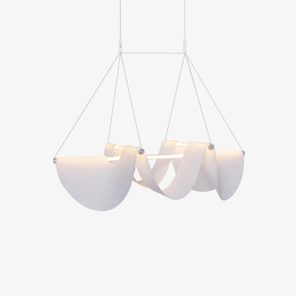Floating Gauze Chandelier