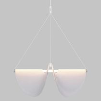 Floating Gauze Chandelier