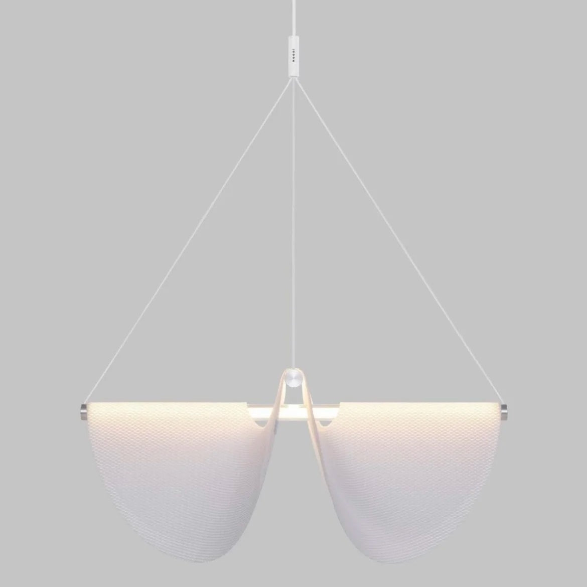 Floating Gauze Chandelier