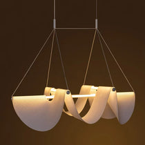 Floating Gauze Chandelier