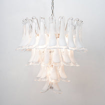 Florentine Lily Murano Glass Chandelier