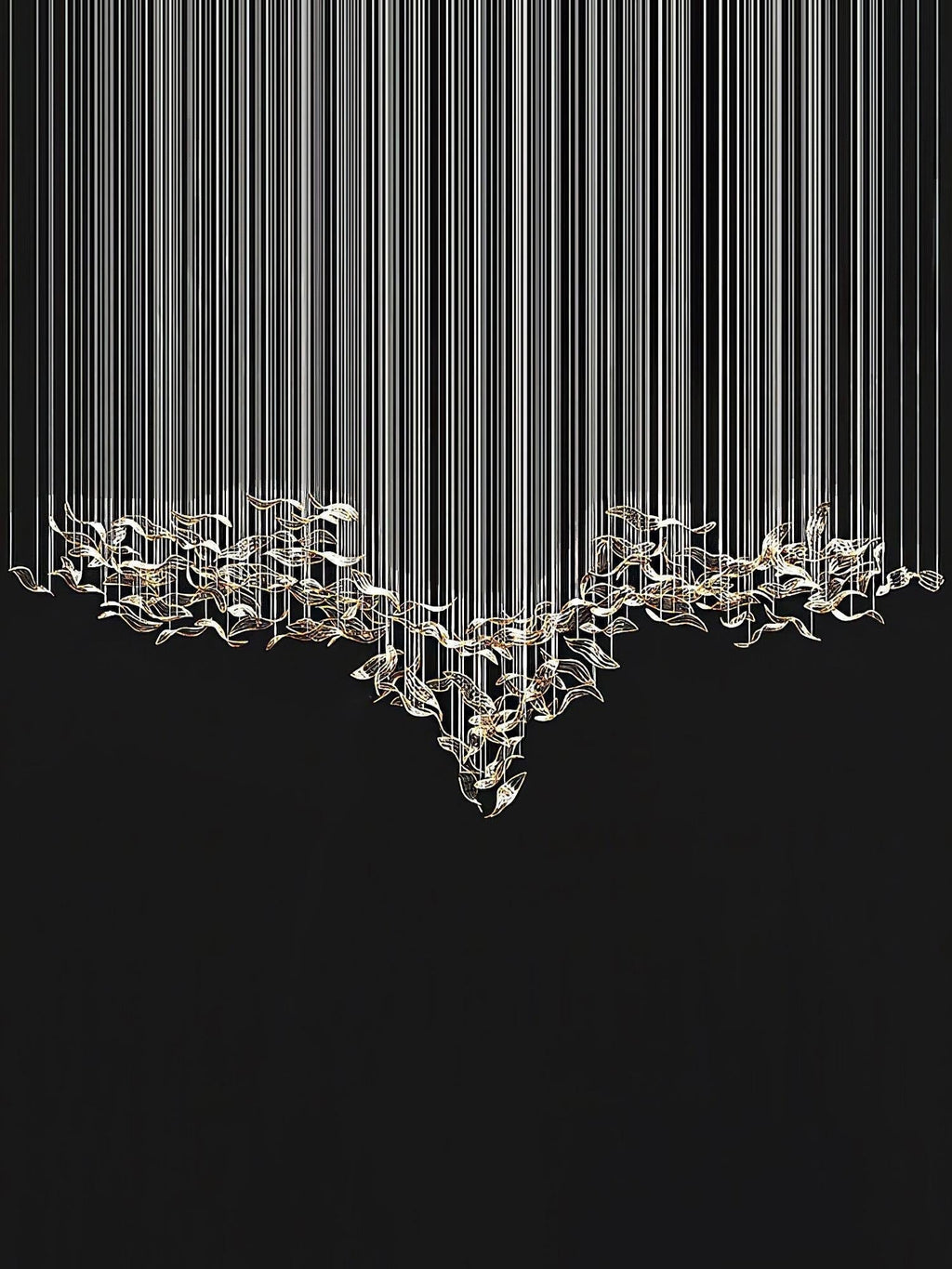 Fluttering Leaves Chandelier