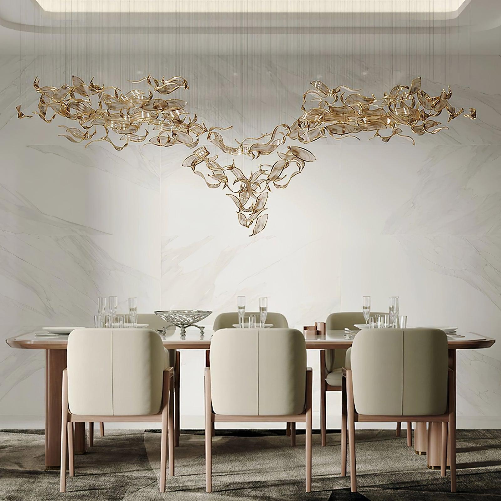 Fluttering Leaves Chandelier Secondary image
