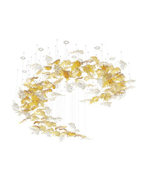 Organic Leaf Chandelier - CasaraHouse