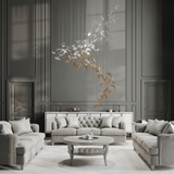Organic Leaf Chandelier - CasaraHouse