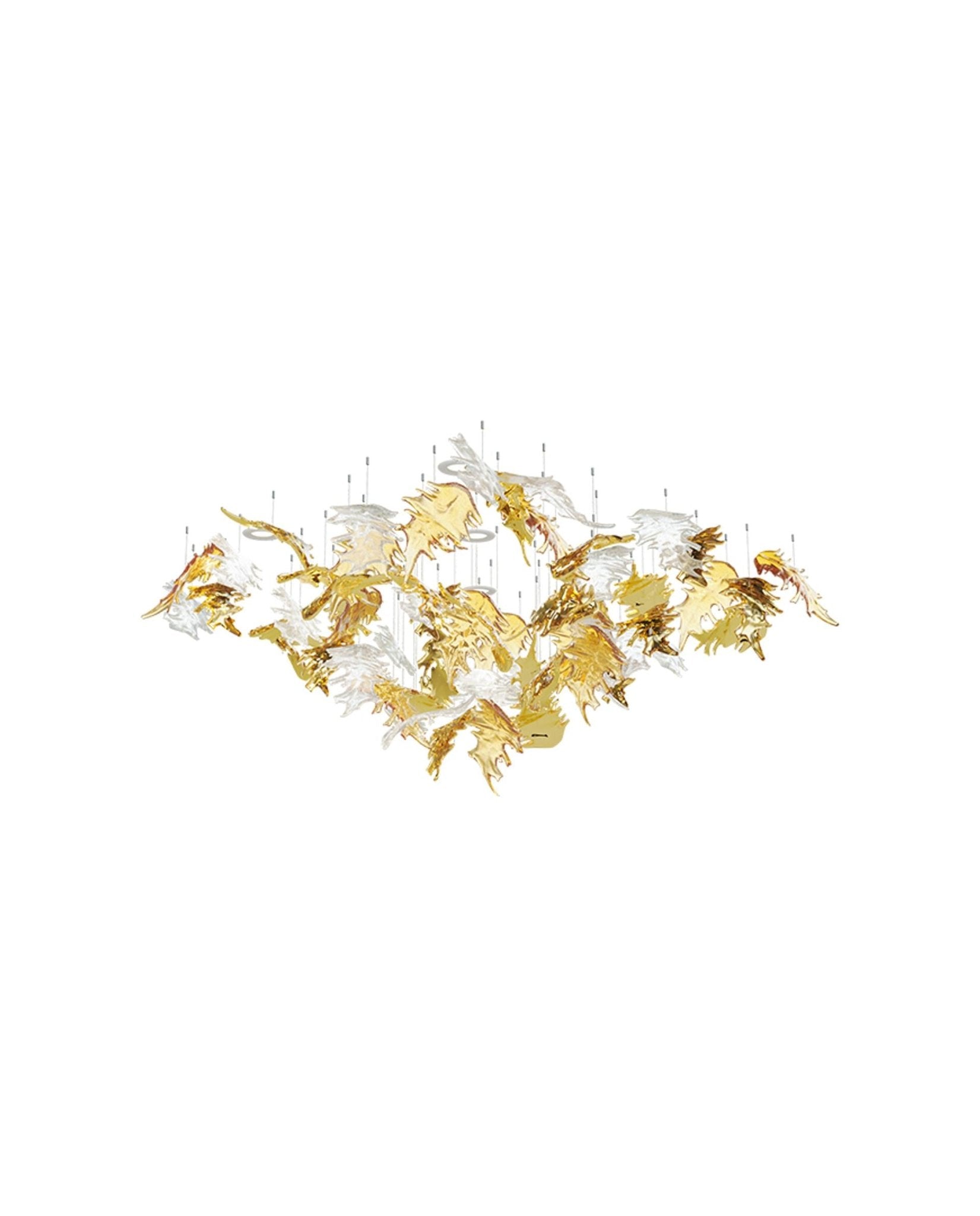 Organic Leaf Chandelier - CasaraHouse