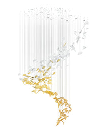 Organic Leaf Chandelier - CasaraHouse