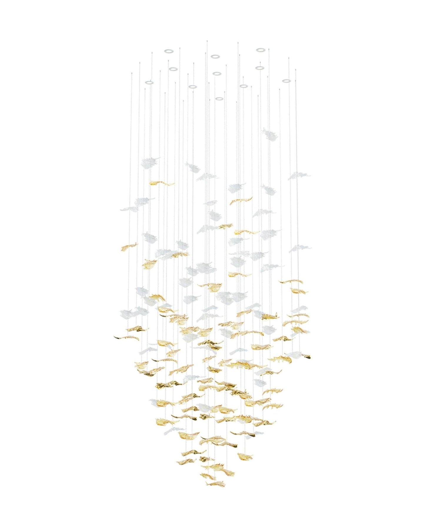 Organic Leaf Chandelier - CasaraHouse