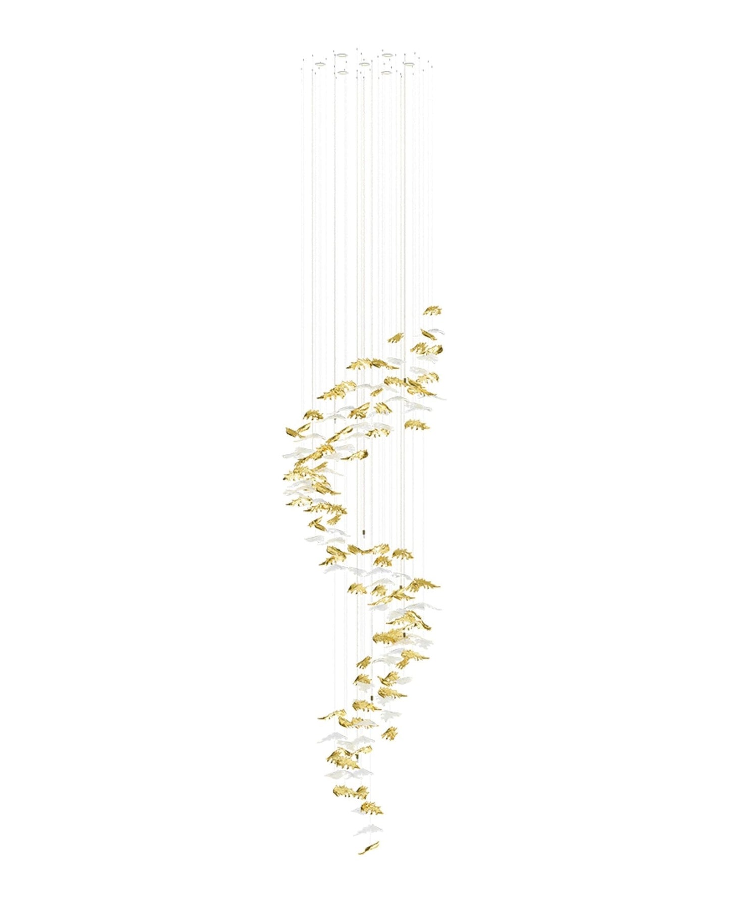 Organic Leaf Chandelier - CasaraHouse