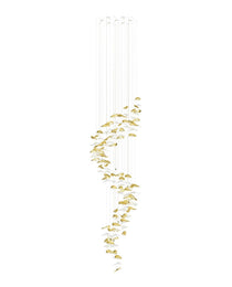 Organic Leaf Chandelier - CasaraHouse