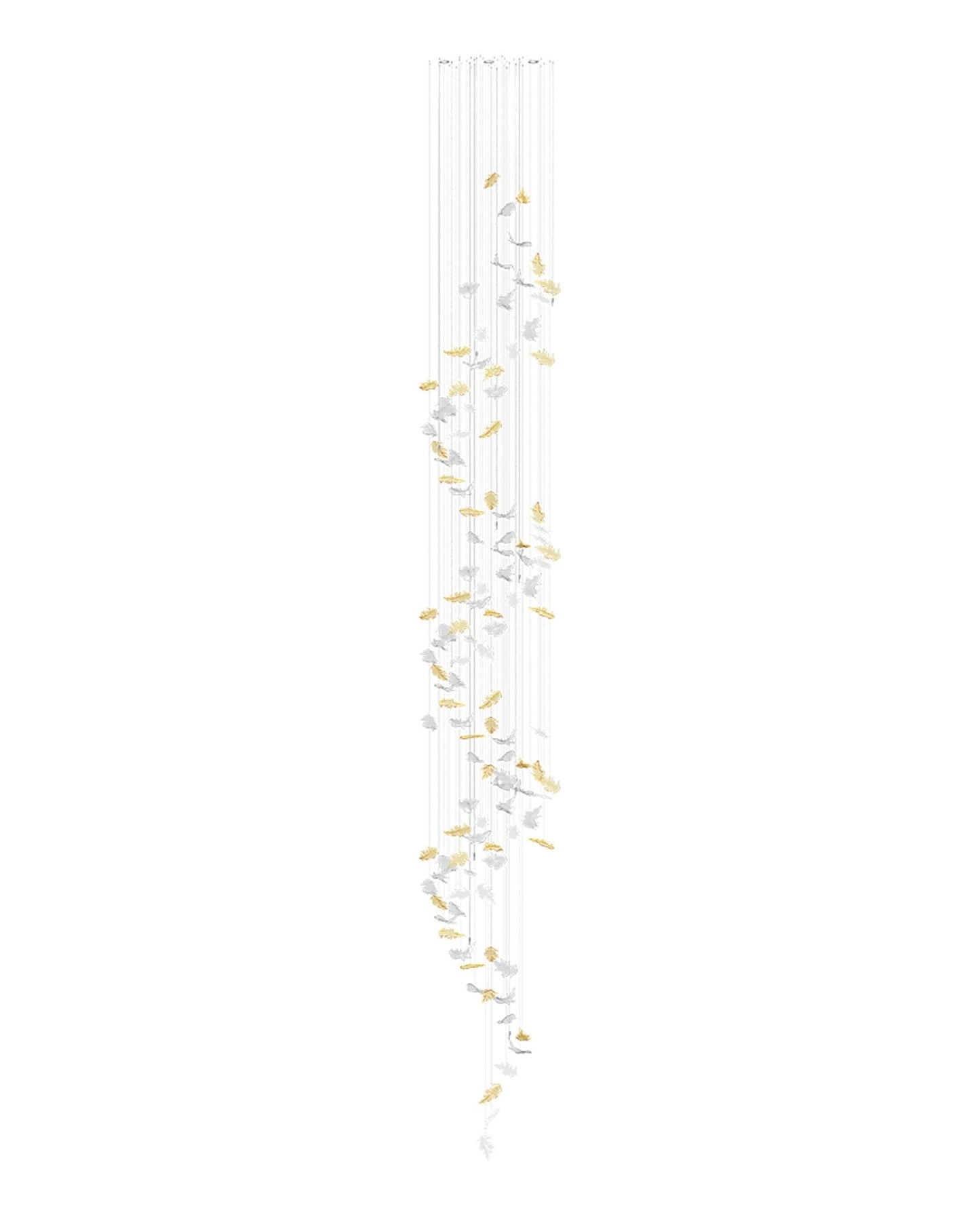Organic Leaf Chandelier - CasaraHouse