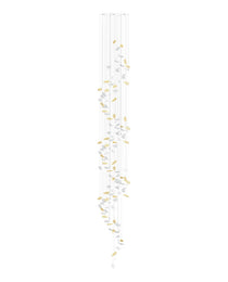 Organic Leaf Chandelier - CasaraHouse
