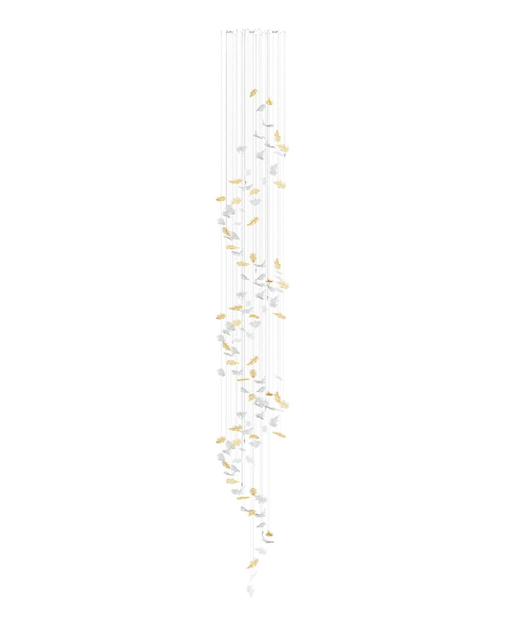 Organic Leaf Chandelier - CasaraHouse