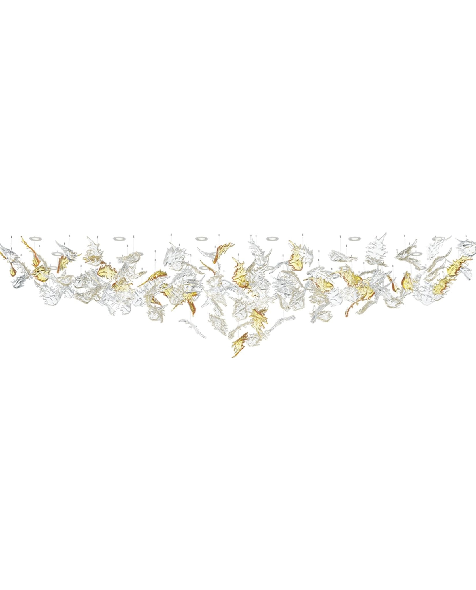 Organic Leaf Chandelier - CasaraHouse