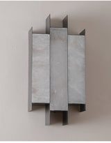 Folded Alabaster Panel Sconce