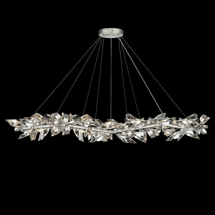 Adison  71" Round Crystal Chandelier