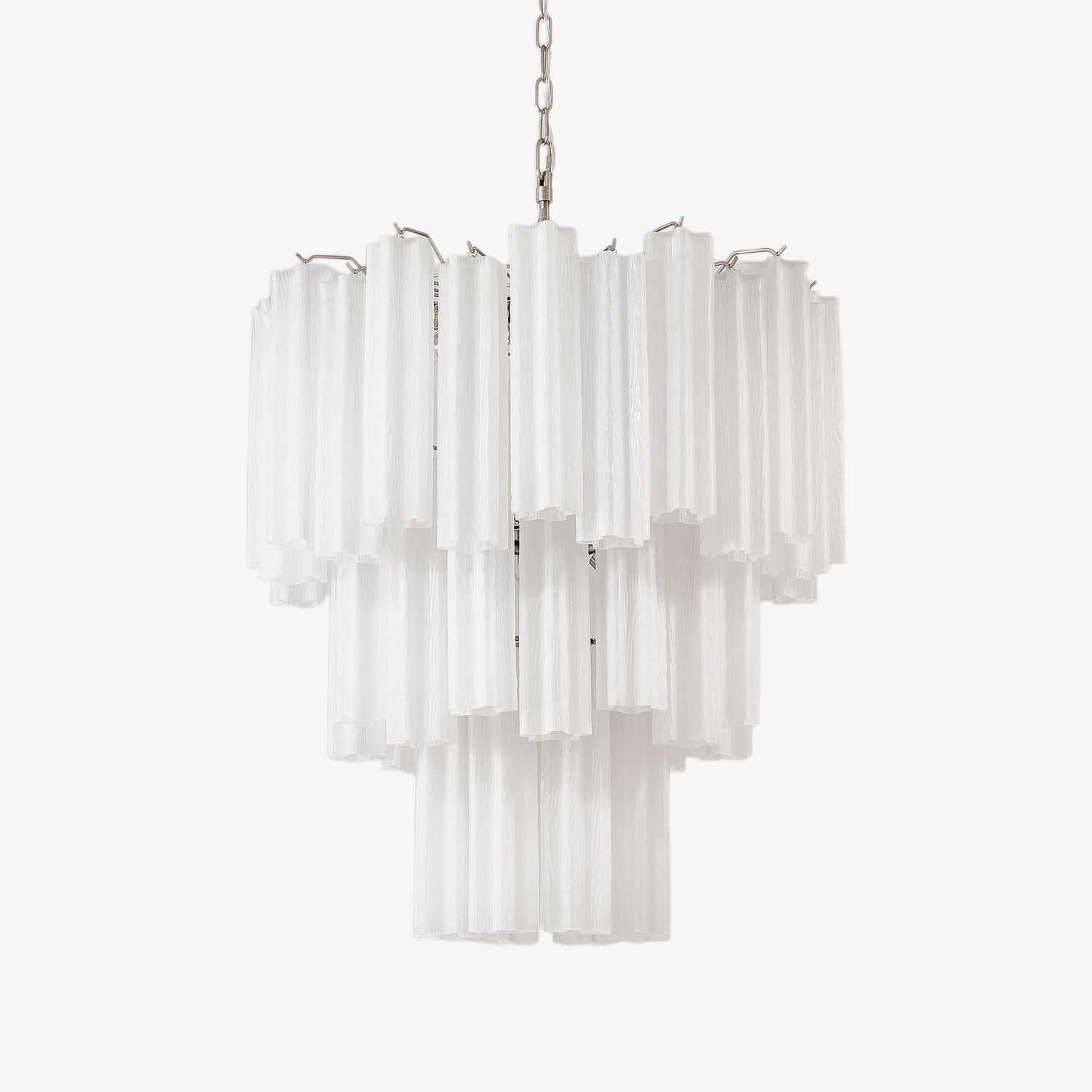 Frosted Glass Tubes Chandelier Secondary image