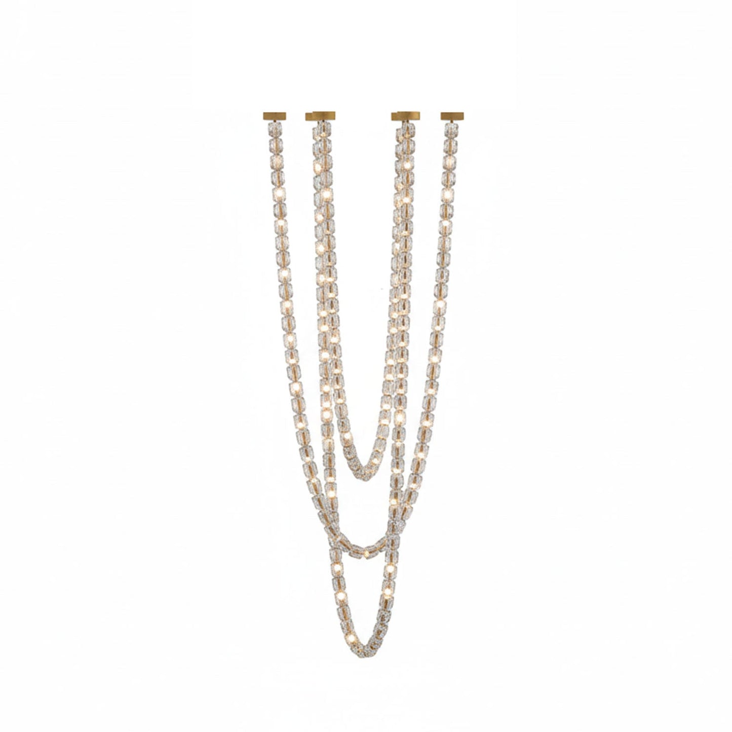 Contemporary Multi-Tier Ring Chandelier - CasaraHouse