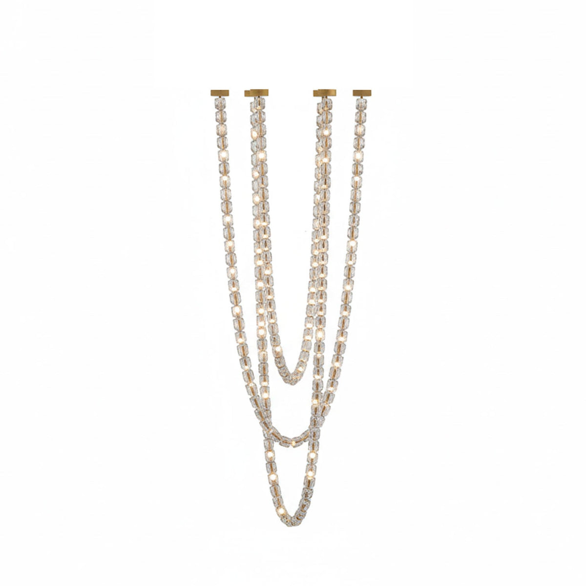 Contemporary Multi-Tier Ring Chandelier - CasaraHouse