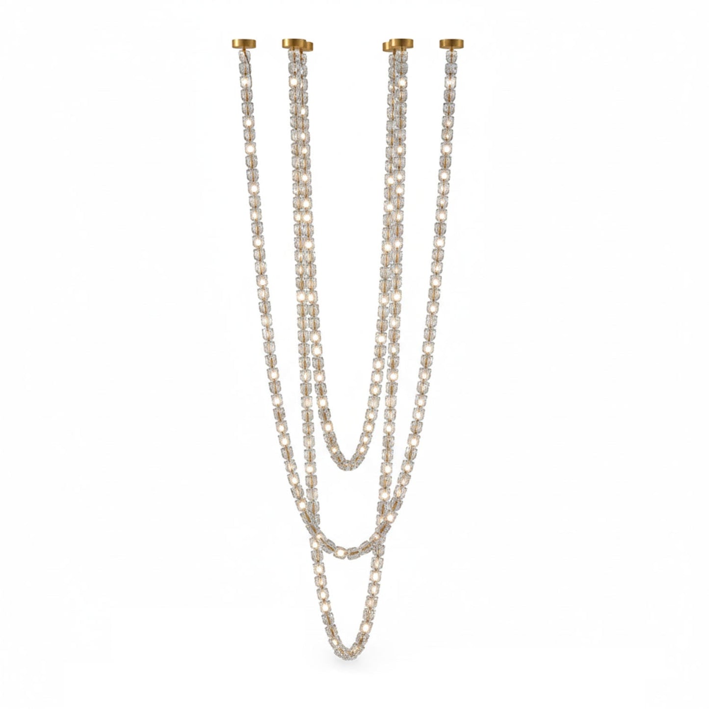 Contemporary Multi-Tier Ring Chandelier - CasaraHouse