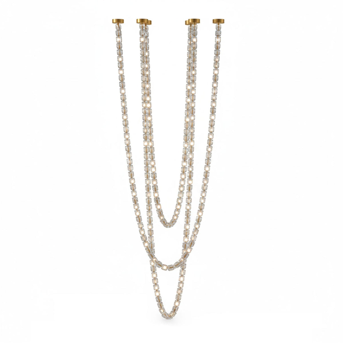 Contemporary Multi-Tier Ring Chandelier - CasaraHouse