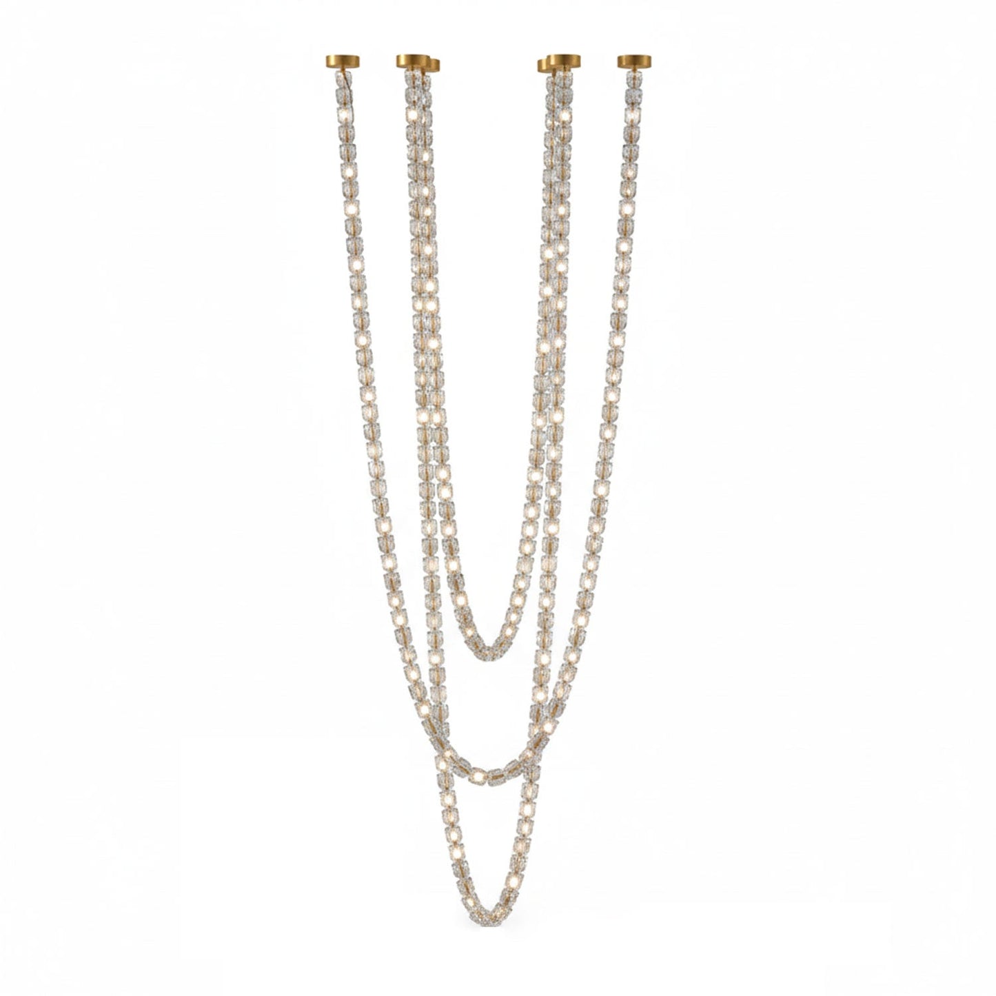Contemporary Multi-Tier Ring Chandelier - CasaraHouse