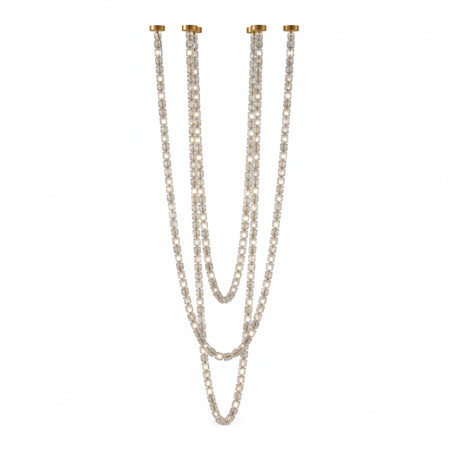 Contemporary Multi-Tier Ring Chandelier - CasaraHouse