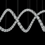 Elegant The Gabriel Infinity Loop LED Chandelier | Custom Size & Made-to-Order Lighting for Luxury Homes & Commercial Spaces - CasaraHouse