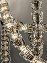 Contemporary Multi-Tier Ring Chandelier - CasaraHouse