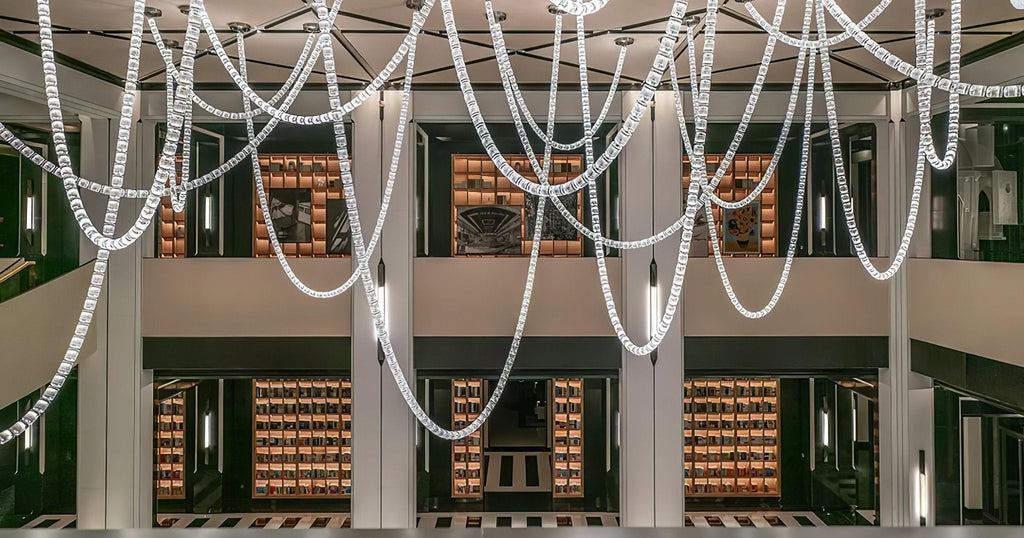 Contemporary Multi-Tier Ring Chandelier - CasaraHouse