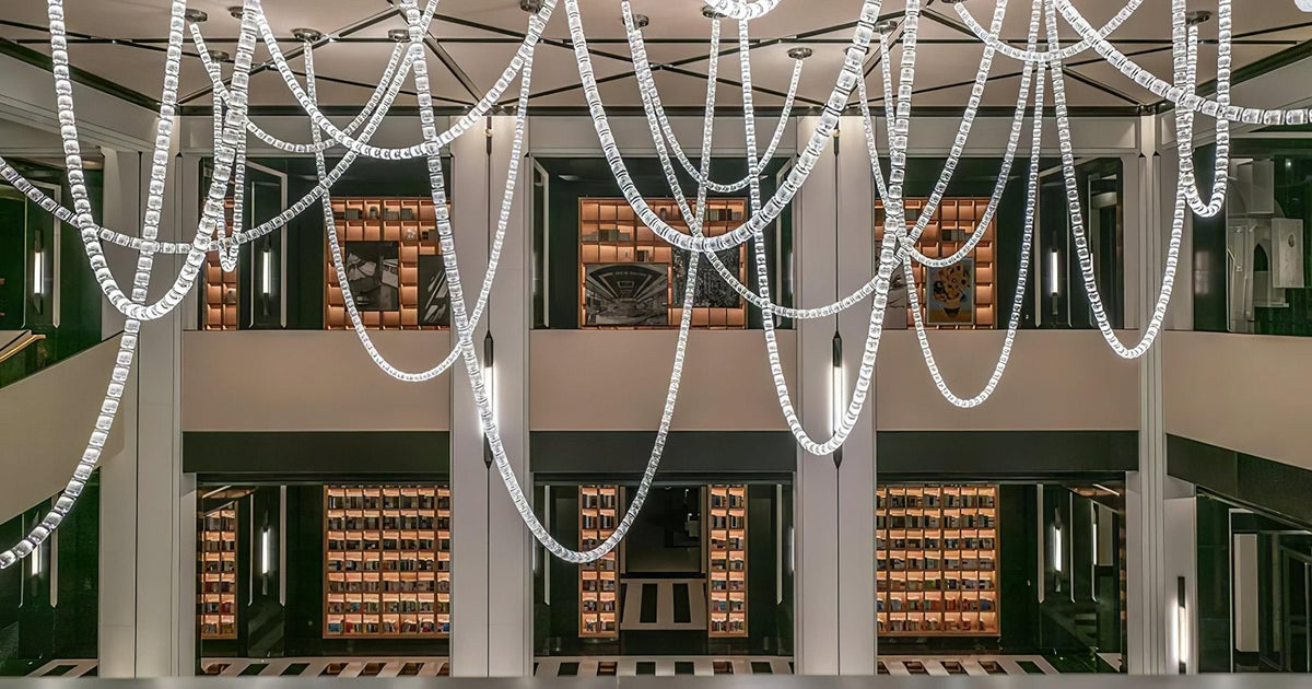 Contemporary Multi-Tier Ring Chandelier - CasaraHouse