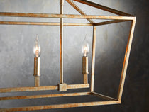 Garnet 41" Rectangular Chandelier