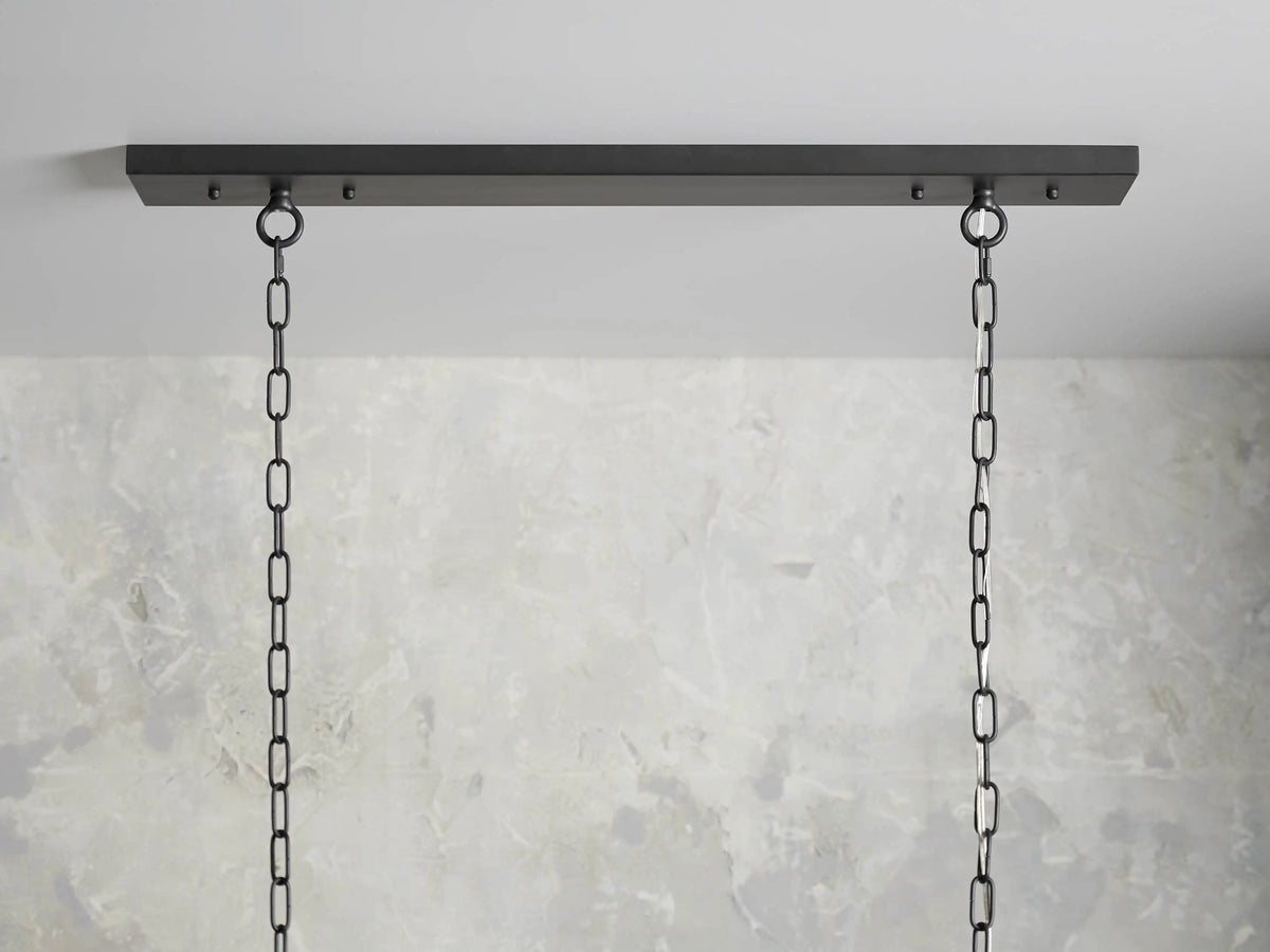 Garnet 41" Rectangular Chandelier