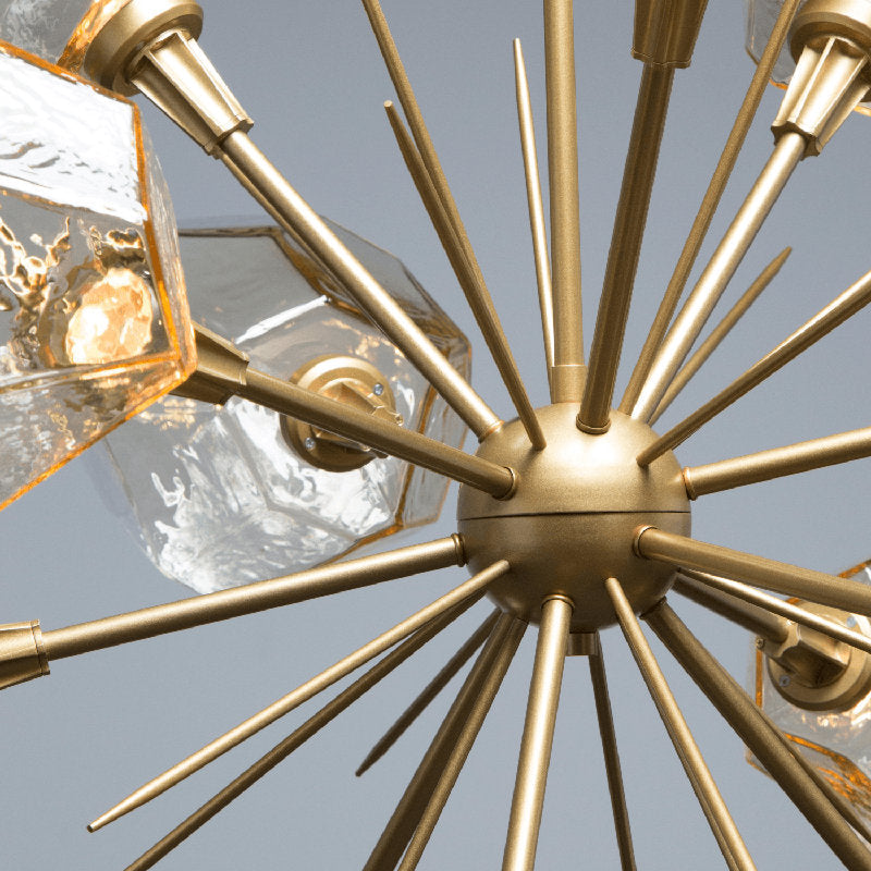 Gem Starburst Chandelier