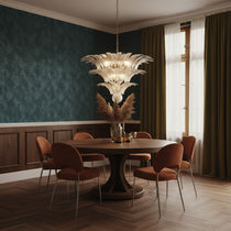 Palm Grove Murano Glass Chandelier