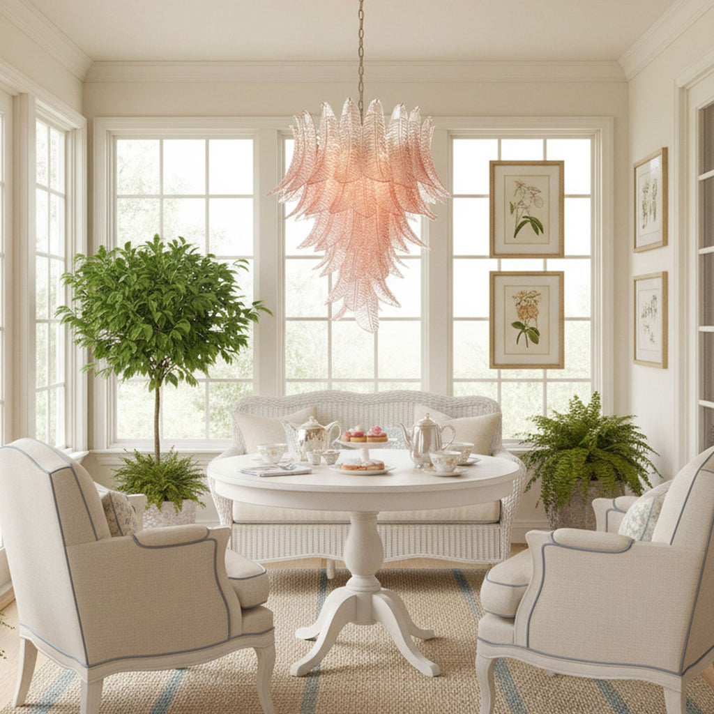 Elegant Rosalind Murano Chandelier - CasaraHouse
