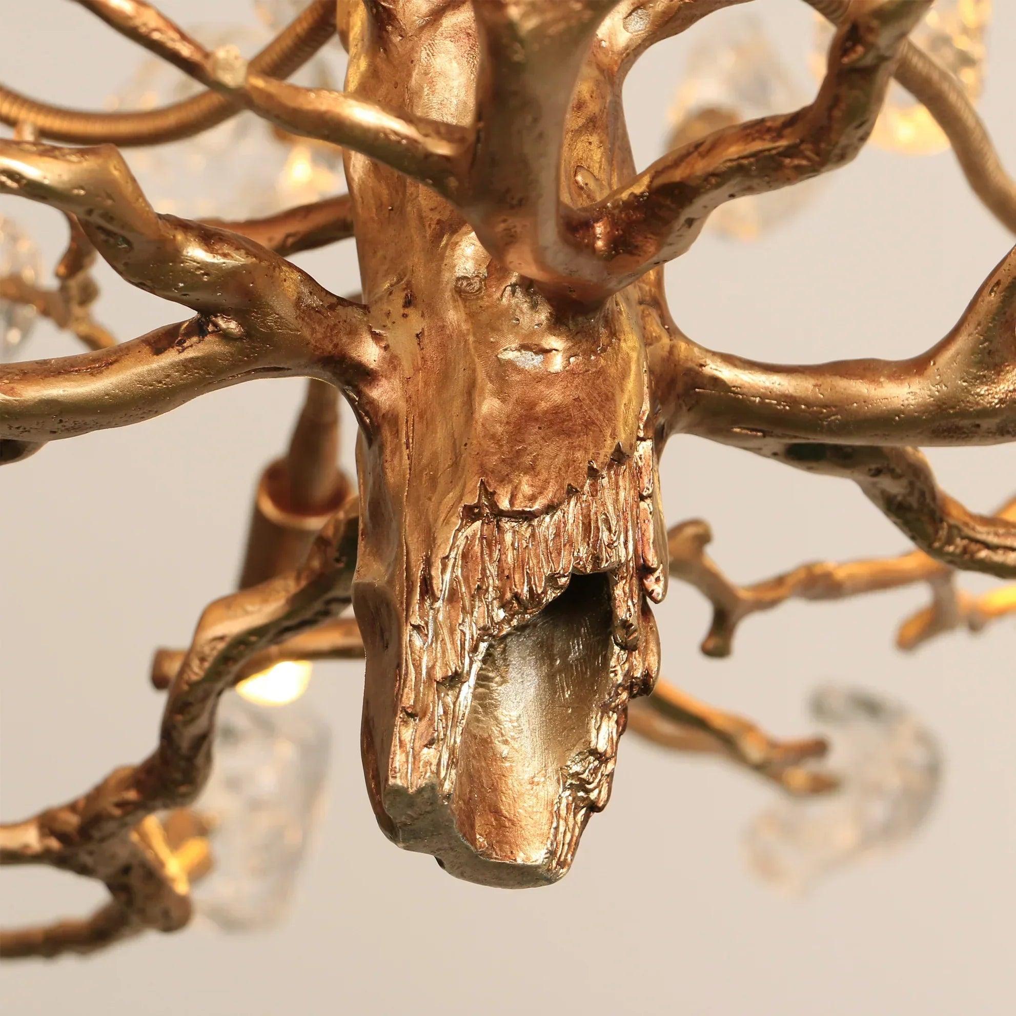 Gemstone Branch Chandelier with Artistic Design for Bedroom or Living Room Secondary image