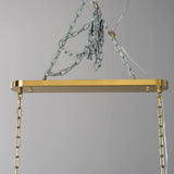 Luxury Amor Ghiaccio Glass Oval Chandelier 54"W/65"W - CasaraHouse