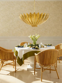 Gilded Acanthus Chandelier