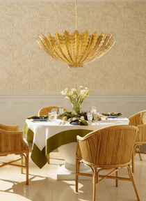 Gilded Acanthus Chandelier