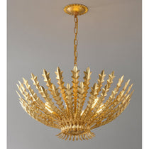 Gilded Acanthus Chandelier