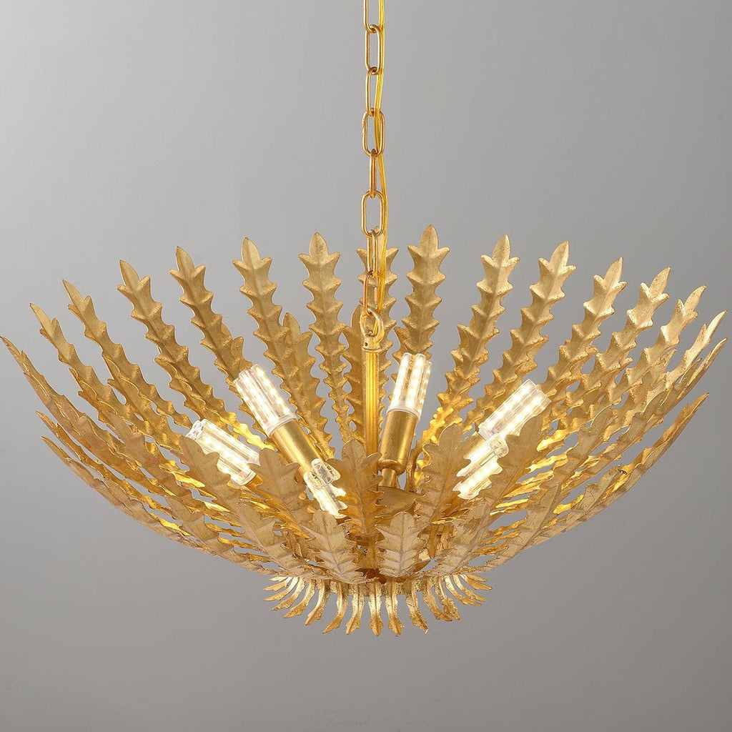 Gilded Acanthus Chandelier