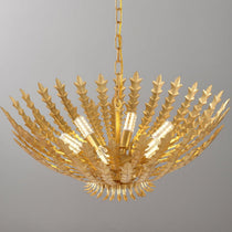 Gilded Acanthus Chandelier