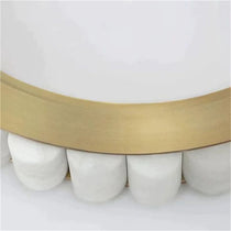 Alabaster Ring Chandelier