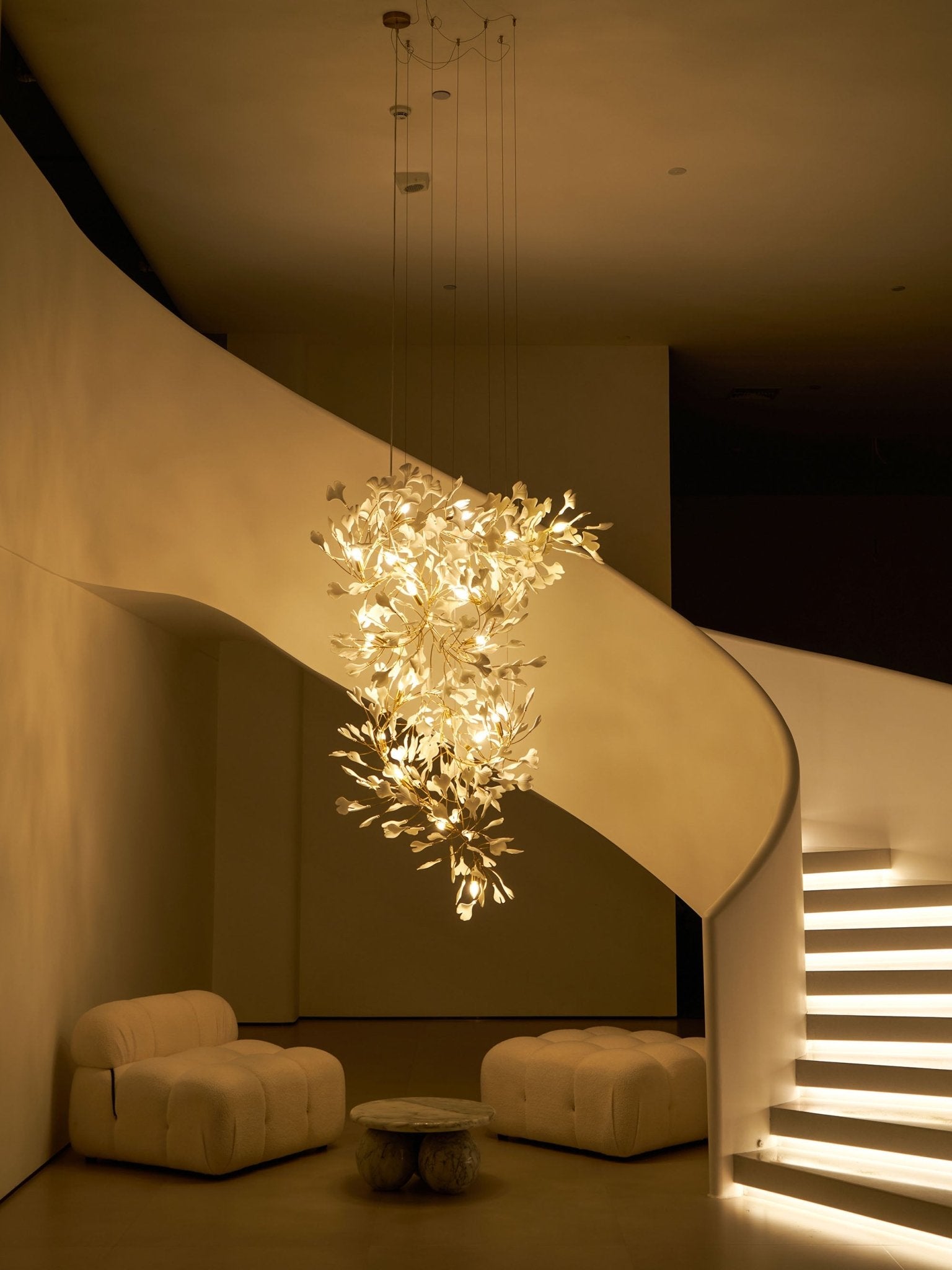 Gingko Chandelier F