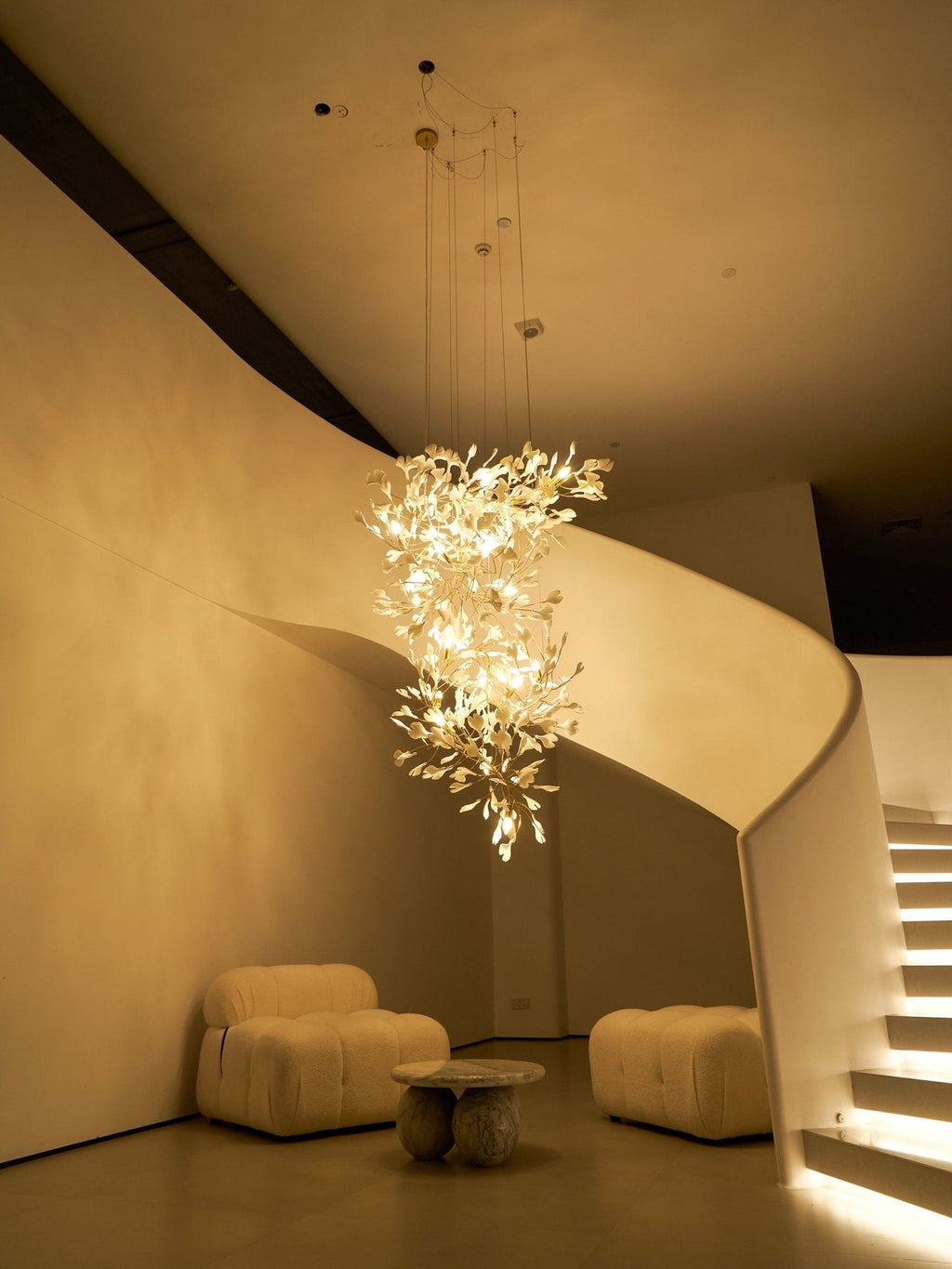 Gingko Chandelier F
