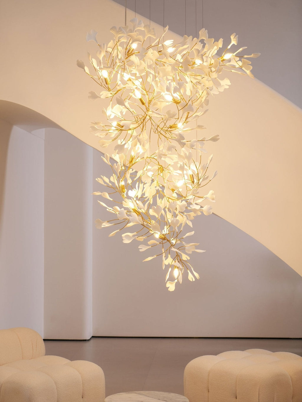 Gingko Chandelier F